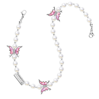 PYNANA Jewelry Aesthetics & Handcraft Multifunctional Chain Phone Charm Beads Strap Pearl Lanyard