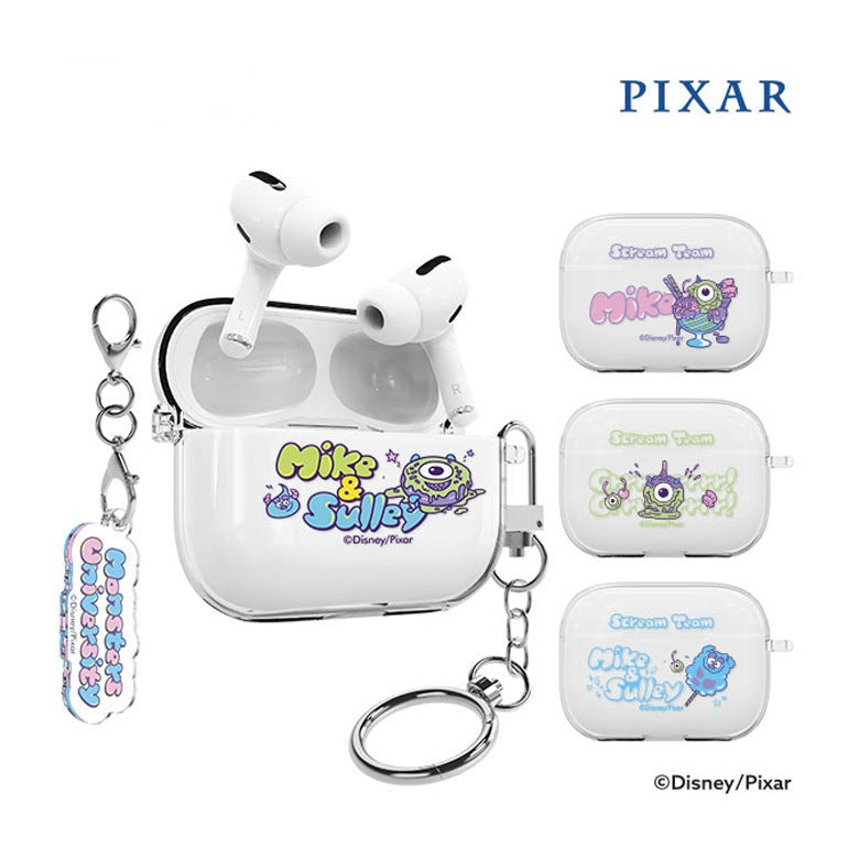 Disney Pixar Monsters Sweet Spooky Clear Slim Apple AirPods Case Cover