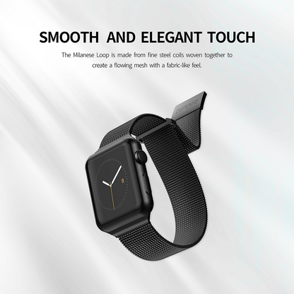 X-Doria Mesh Band Metal Loop Stainless Steel WatchBand for Apple Watch