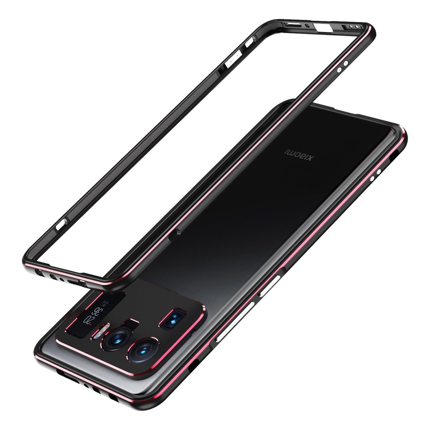 iy Aurora Sword Lens Protector Bicolor Aluminum Bumper Case for Xiaomi Mi 11 Ultra