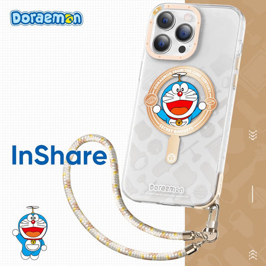 ROCK Doraemon MagSafe Impression InShare Case Cover with Lanyard