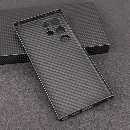 Oatsbasf Luxury Pure Carbon Fiber Case for Samsung Galaxy S23 Series Smartphones