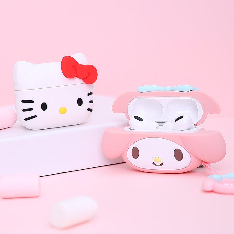 UKA My Melody Apple AirPods Pro Silicone Case Cover with Ring Strap