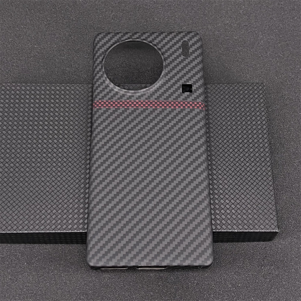 Oatsbasf Luxury Pure Carbon Fiber Case for vivo X90 Series Smartphones