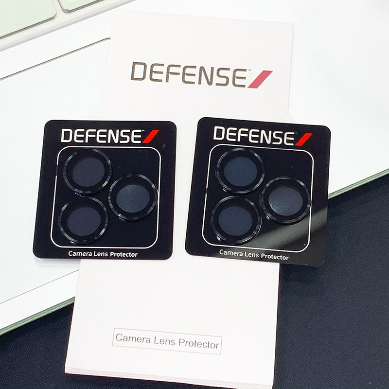 X-Doria Defense Armour Ultra Hard Glass Aluminum Ring Camera Lens Protector (2 Sets)