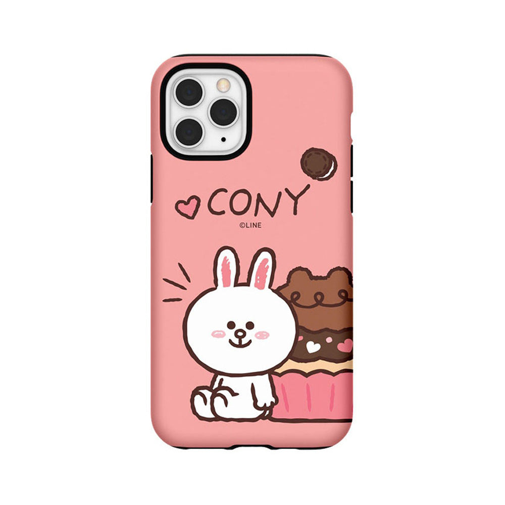 Line Friends Petit Sweets Dual Layer TPU+PC Shockproof Guard Up Combo Case Cover