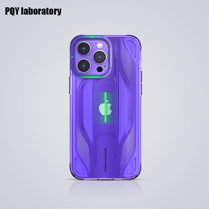 PQY Supercar Military Grade Shockproof Luminous Case Cover