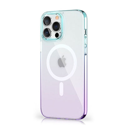 PQY Gradient Magnetic MagSafe Shockproof Case Cover