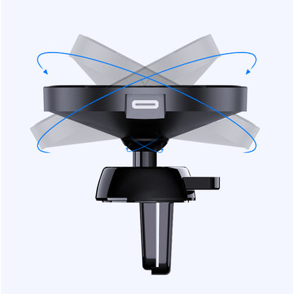 R-Just 15W Magnetic Car Wireless Charging Bracket for Apple 12/13 series