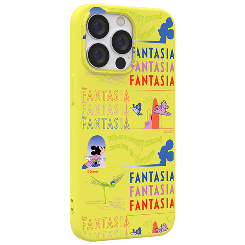 Disney Fantasia Liquid Silicone Soft Color Jelly Case Cover