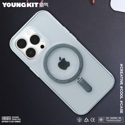 YOUNGKIT Rock MagSafe Ring Grip Stent Anti-Scratch Back Shockproof Cover Case