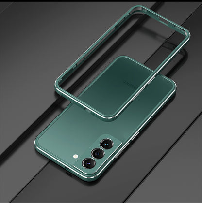 iy Aurora Sword Lens Protector Bicolor Aluminum Bumper Case for Samsung Galaxy S22 series