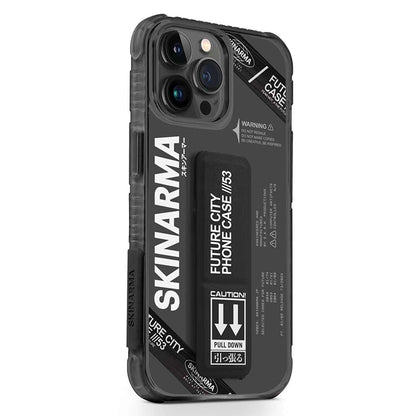 Skinarma Clear Case with Extendable Grip Stand