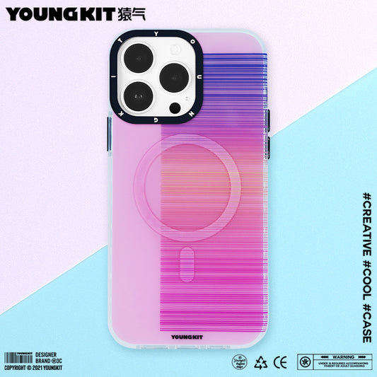 YOUNGKIT Pure MagSafe Slim Thin Matte Anti-Scratch Back Shockproof Cover Case