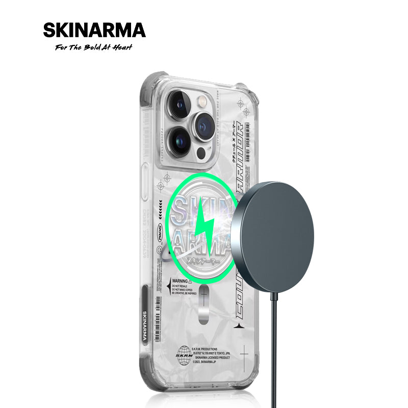 Skinarma Starry Sky MagSafe Mag-Charge Hybrid Case with 360° Impact Bumper