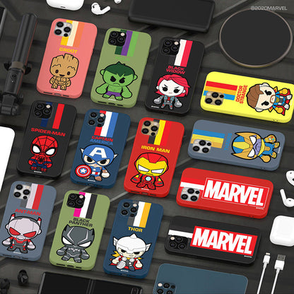 Marvel Mini Heroes Liquid Silicone Soft Case Cover