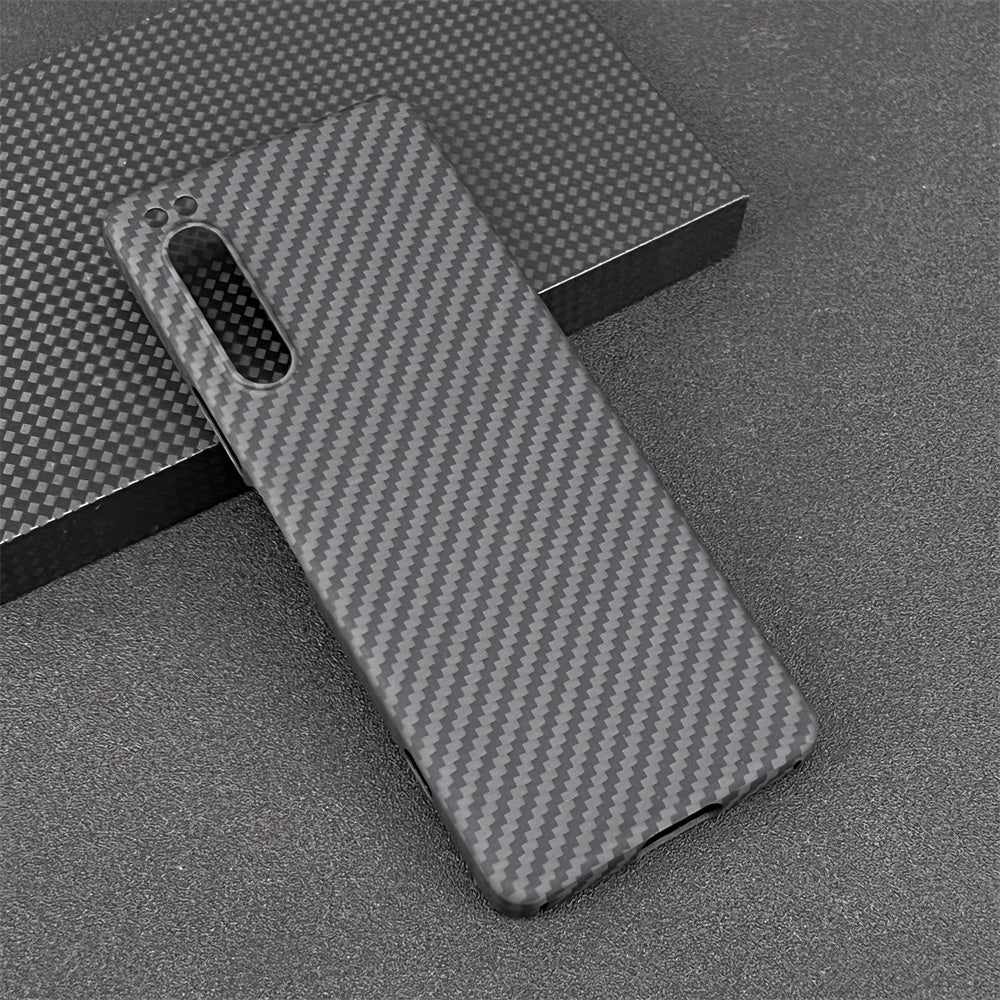 Oatsbasf Luxury Pure Carbon Fiber Case for SONY Smartphones