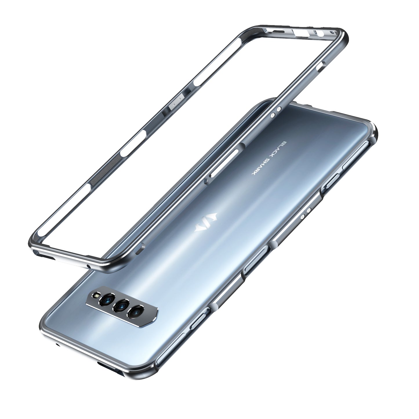 iy Aurora Sword Lens Protector Bicolor Aluminum Bumper Case for Xiaomi Black Shark 5 RS | 4S Pro | 4S | 4 Pro | 4