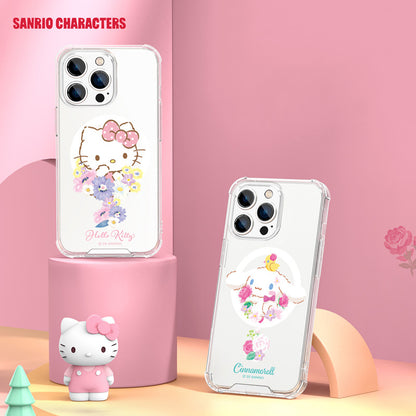 UKA Sanrio Characters Anti-fall Clear PC+TPU Magnetic MagSafe Case Cover