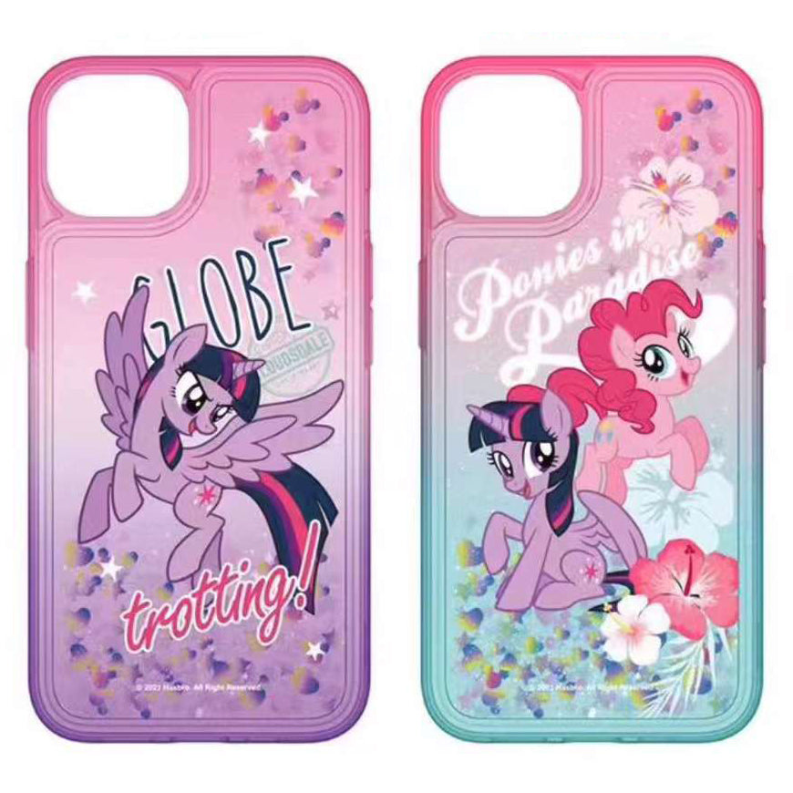 UKA My Little Pony Air Cushion Glitter Quicksand Back Case Cover