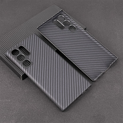Oatsbasf Luxury Pure Carbon Fiber Case for Samsung Galaxy S Series Smartphones