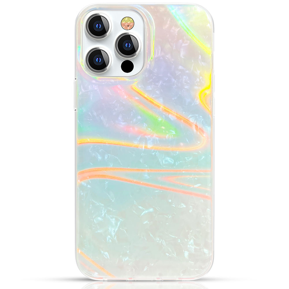KINGXBAR Shell Holographic Shockproof Case Cover