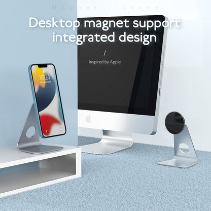 R-Just Circle Magnetic Stand Aluminum Alloy Desktop Bracket
