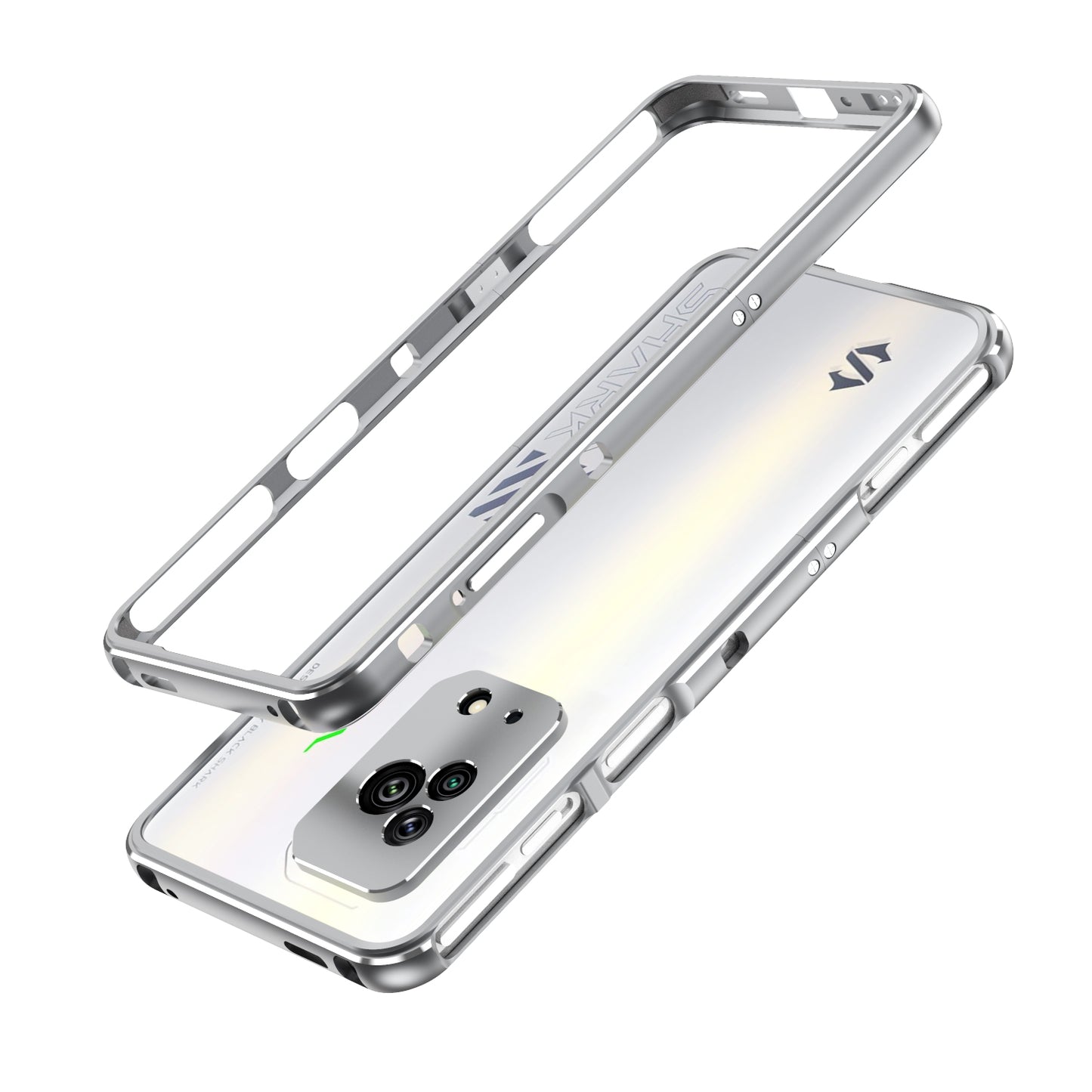 iy Aurora Sword Lens Protector Bicolor Aluminum Bumper Case for Xiaomi Black Shark 5 Pro | 5