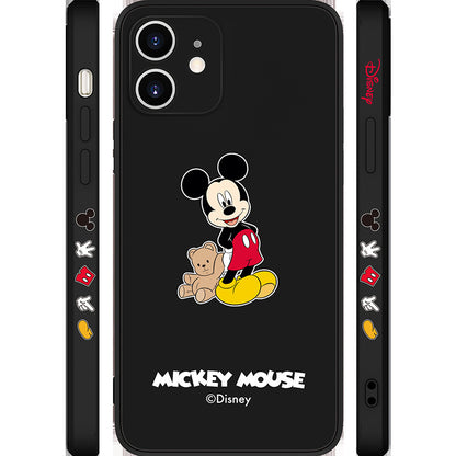 UKA Disney Characters Side Print Liquid Silicone Case Cover