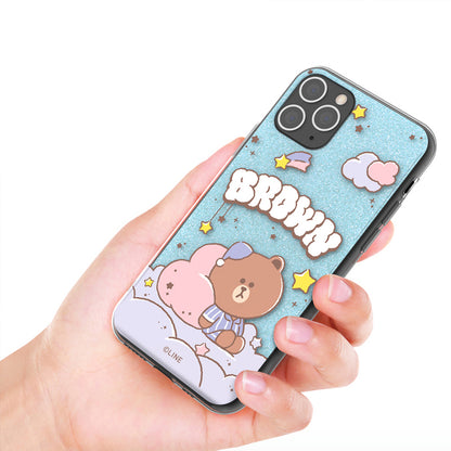 Line Friends Dreamy Night IMD Dual Layer Jelly Case Cover