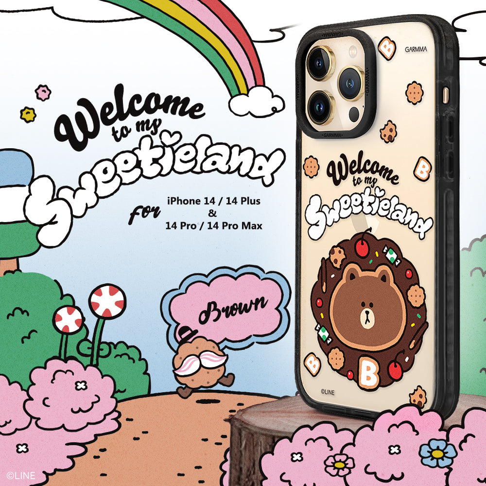 GARMMA Line Friends Sweetieland Military Grade Drop Tested Impact Case Cover
