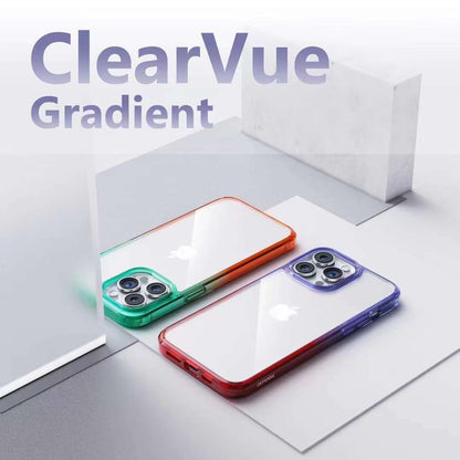 X-Doria Defense ClearVue Gradient Crystal Clear Shock-Absorbing Back Case Cover