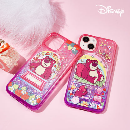 UKA Disney Characters Air Cushion Glitter Quicksand Back Case Cover