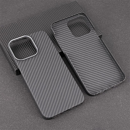 Oatsbasf MagSafe Luxury Pure Carbon Fiber Case for Apple iPhone