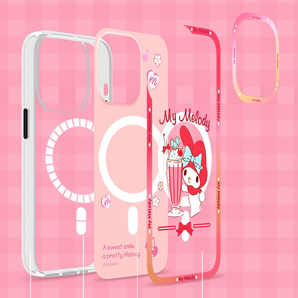 Sanrio Characters MagSafe Anti-Scratch Back Shockproof Cover Case