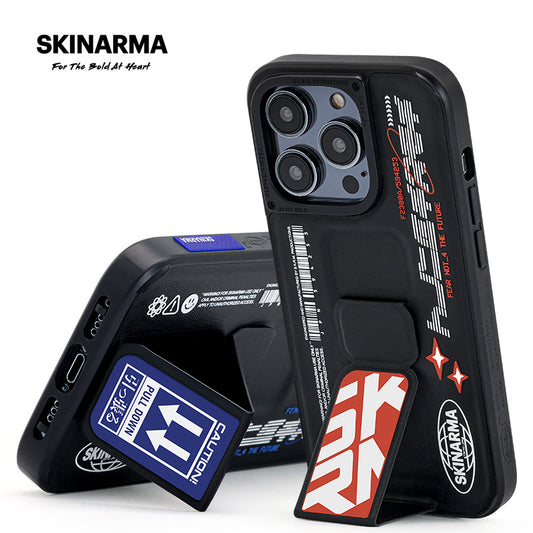 Skinarma Akarui Leatherette Case with Extendable Grip Stand