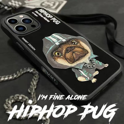 Nimmy Hip Hop Embroidery Case Cover