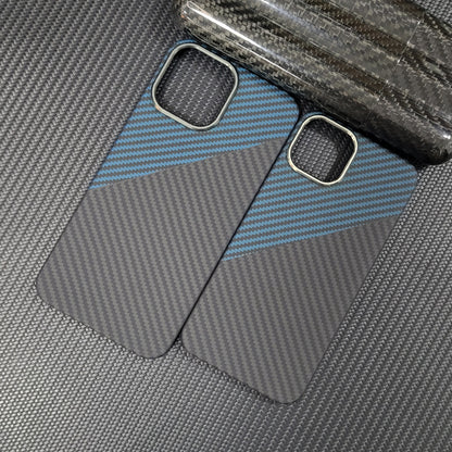Oatsbasf Luxury Pure Carbon Fiber Case for Apple iPhone 13 series