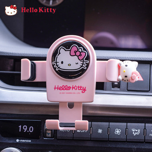 Hello Kitty Figure Car Gravity Bracket Phone Holder
