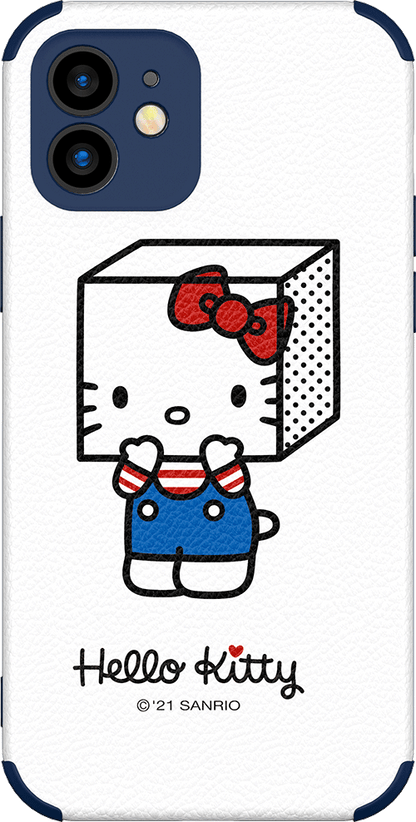 UKA Hello Kitty Magic Square Shockproof TPU+Leather Back Case Cover