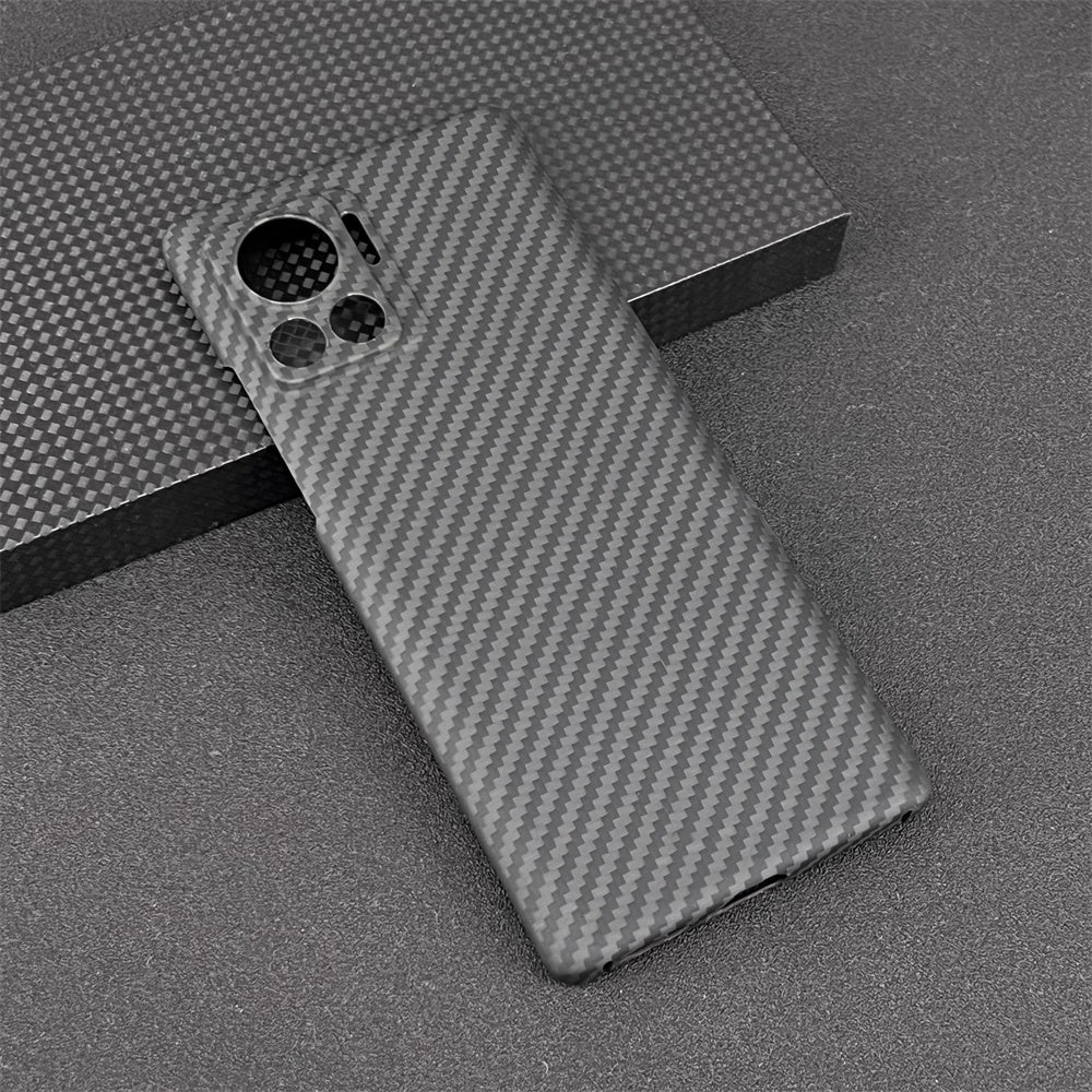 Oatsbasf Luxury Pure Carbon Fiber Case for Motorola Smartphones