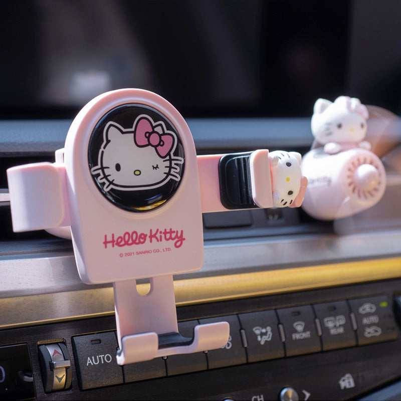 Hello Kitty Figure Car Gravity Bracket Phone Holder