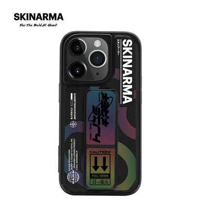 Skinarma Bango Leatherette Case with Extendable Grip Stand