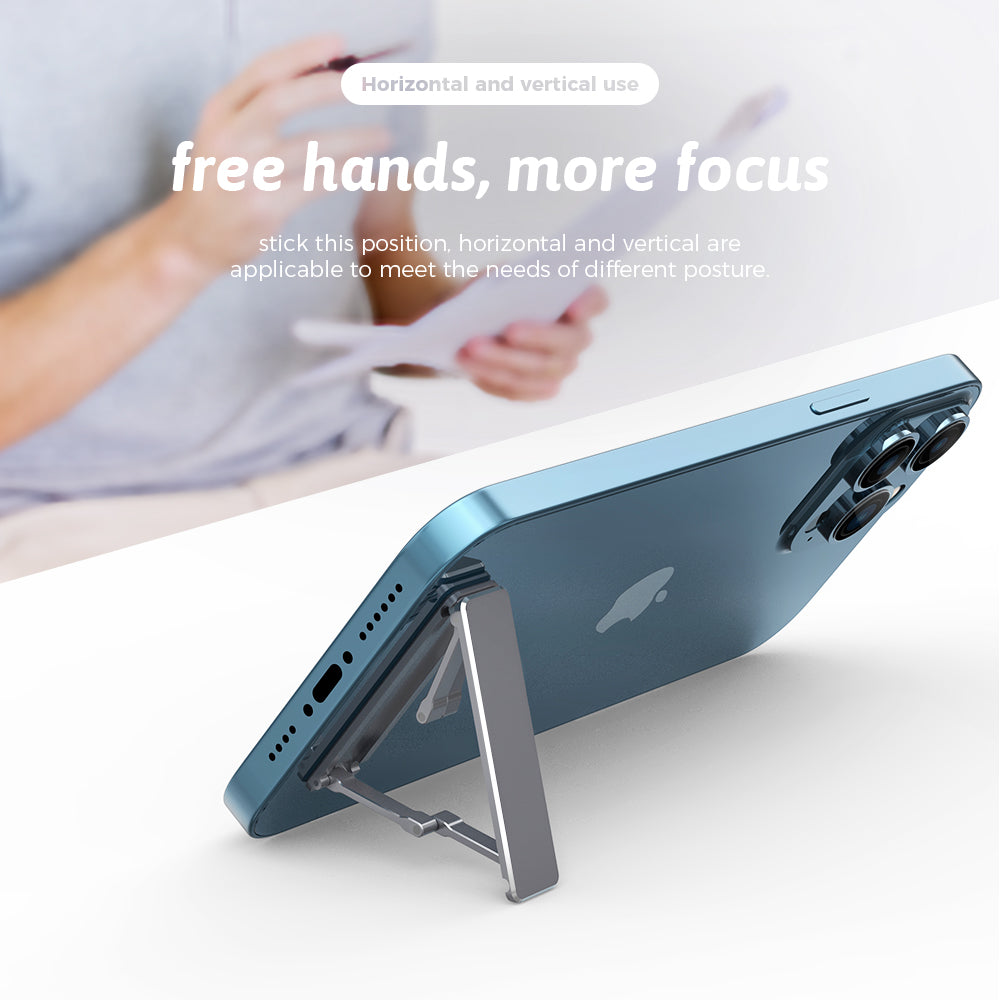 R-Just Aluminum Alloy Invisible Folding Portable Mobile Phone Bracket Tablet Stand