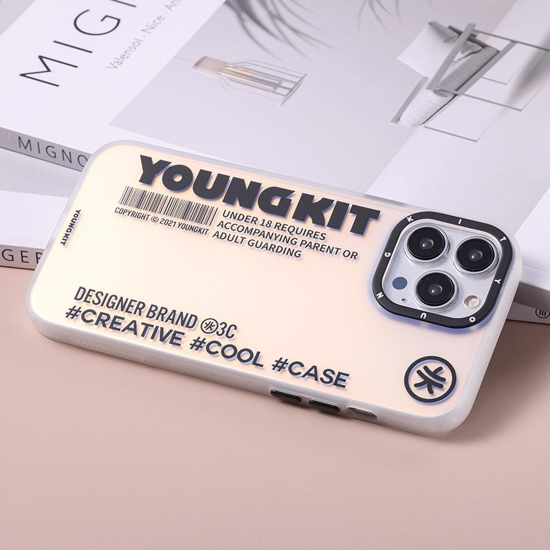 YOUNGKIT Fashion Culture Slim Thin Matte Anti-Scratch Back Shockproof Cover Case