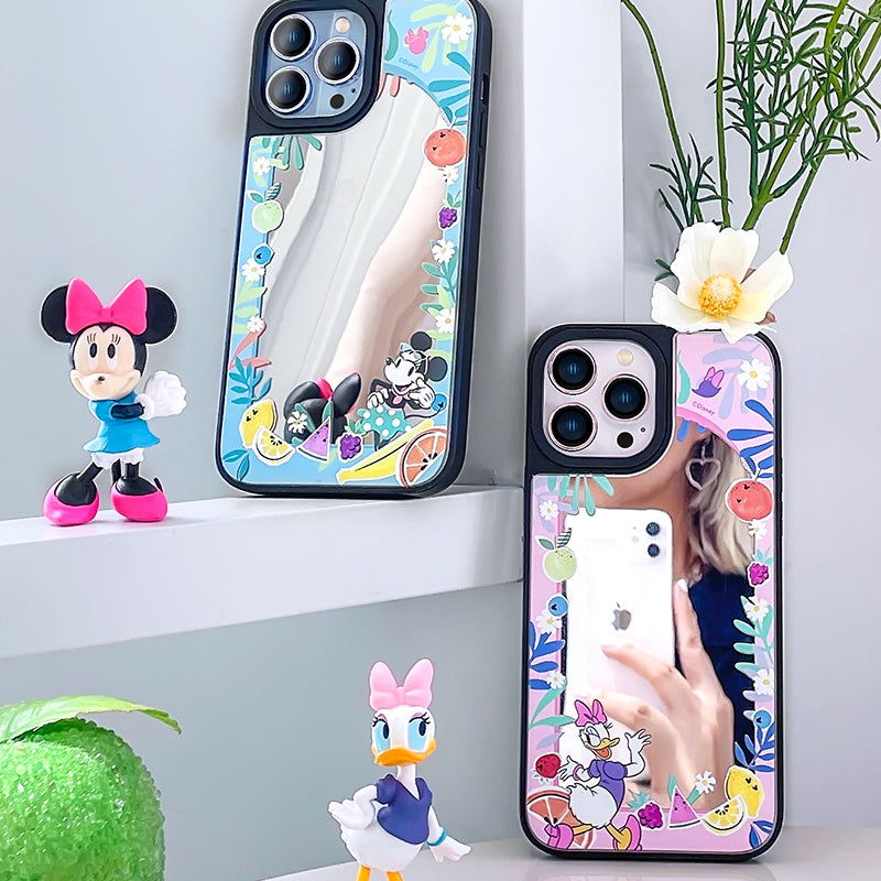 UKA Disney Characters Mirror Back Case Cover