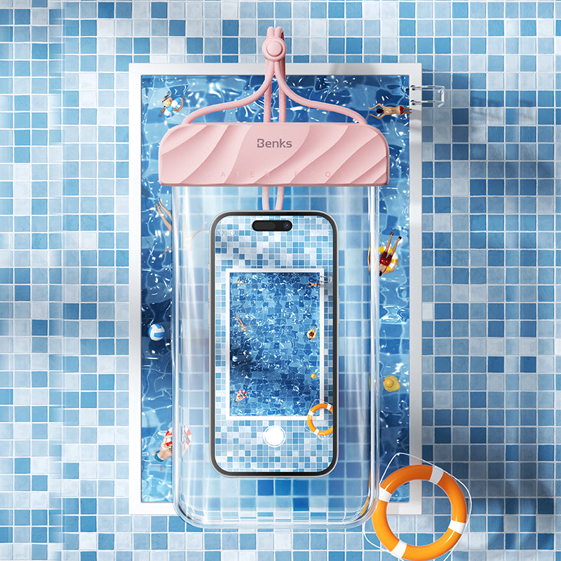 Benks IPX8 Waterproof Phone Pouch Dry Bag