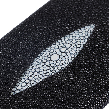 i-idea Handmade Luxury Stingray Skin Genuine Leather Hard Back Cover Case