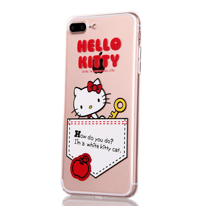 X-Doria Hello Kitty Spice Slim Transparent PC Cover Case for Apple iPhone
