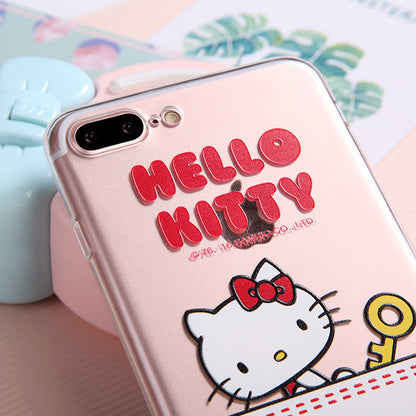 X-Doria Hello Kitty Spice Slim Transparent PC Cover Case for Apple iPhone